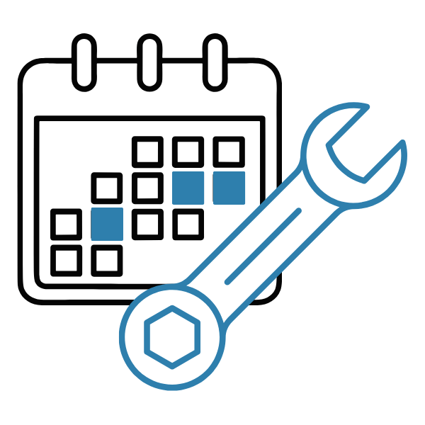 Illustration of a mobile phone which gets a call from “Your org”